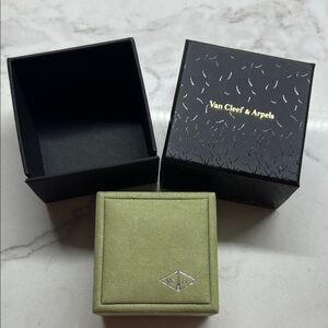Van Cleef & Arpels Olive Green Jewelry Box